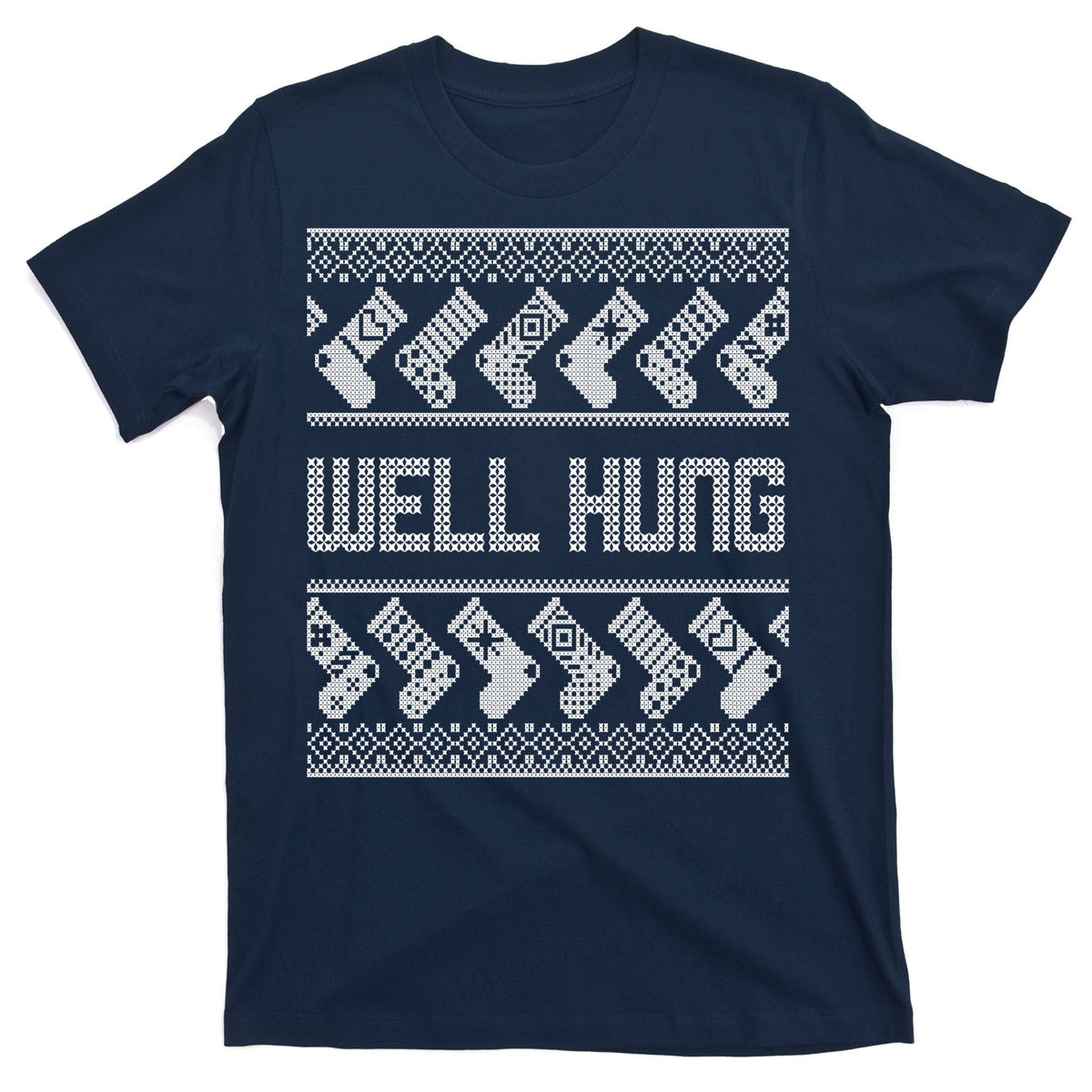 Well Hung Ugly Christmas T-Shirt product image 1