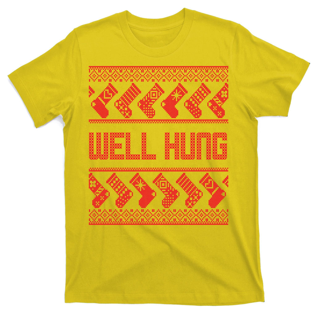 Well Hung Ugly Christmas T-Shirt product image 3