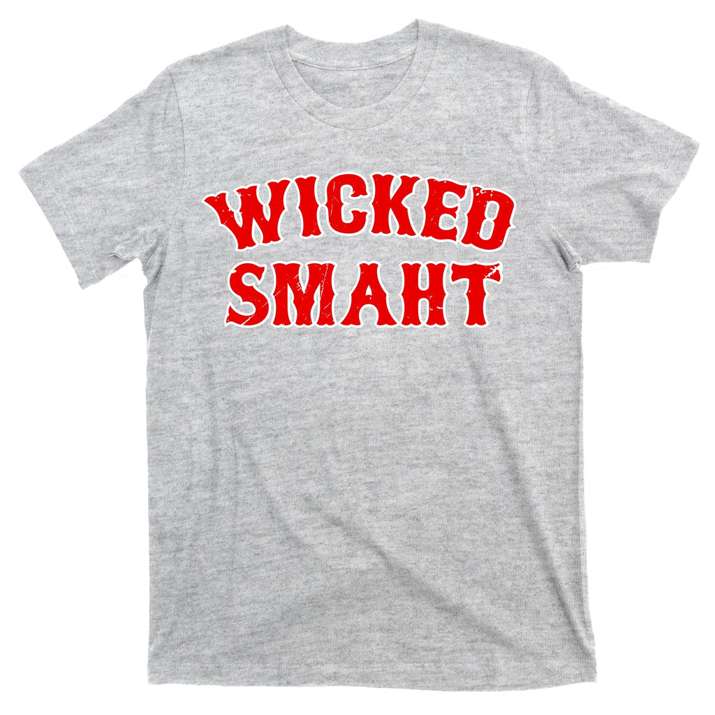Wicked Smaht Smart Boston Massachusetts T-Shirt product image 9