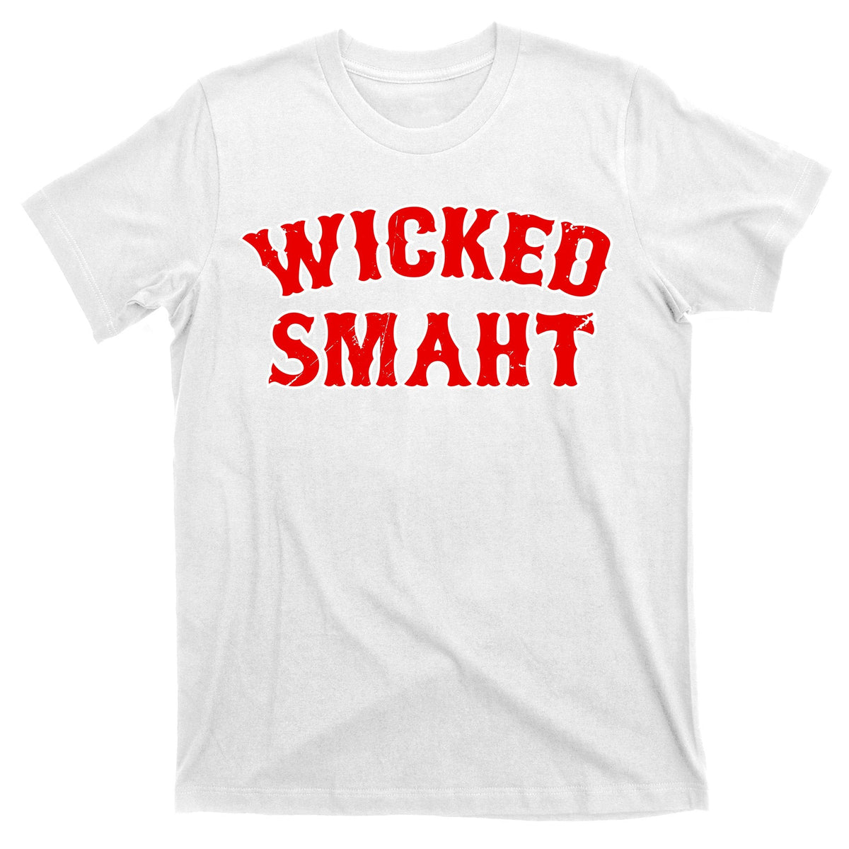 Wicked Smaht Smart Boston Massachusetts T-Shirt product image 11