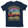 WKRP Thanksgiving Turkey Drop Funny Retro T-Shirt product image 1