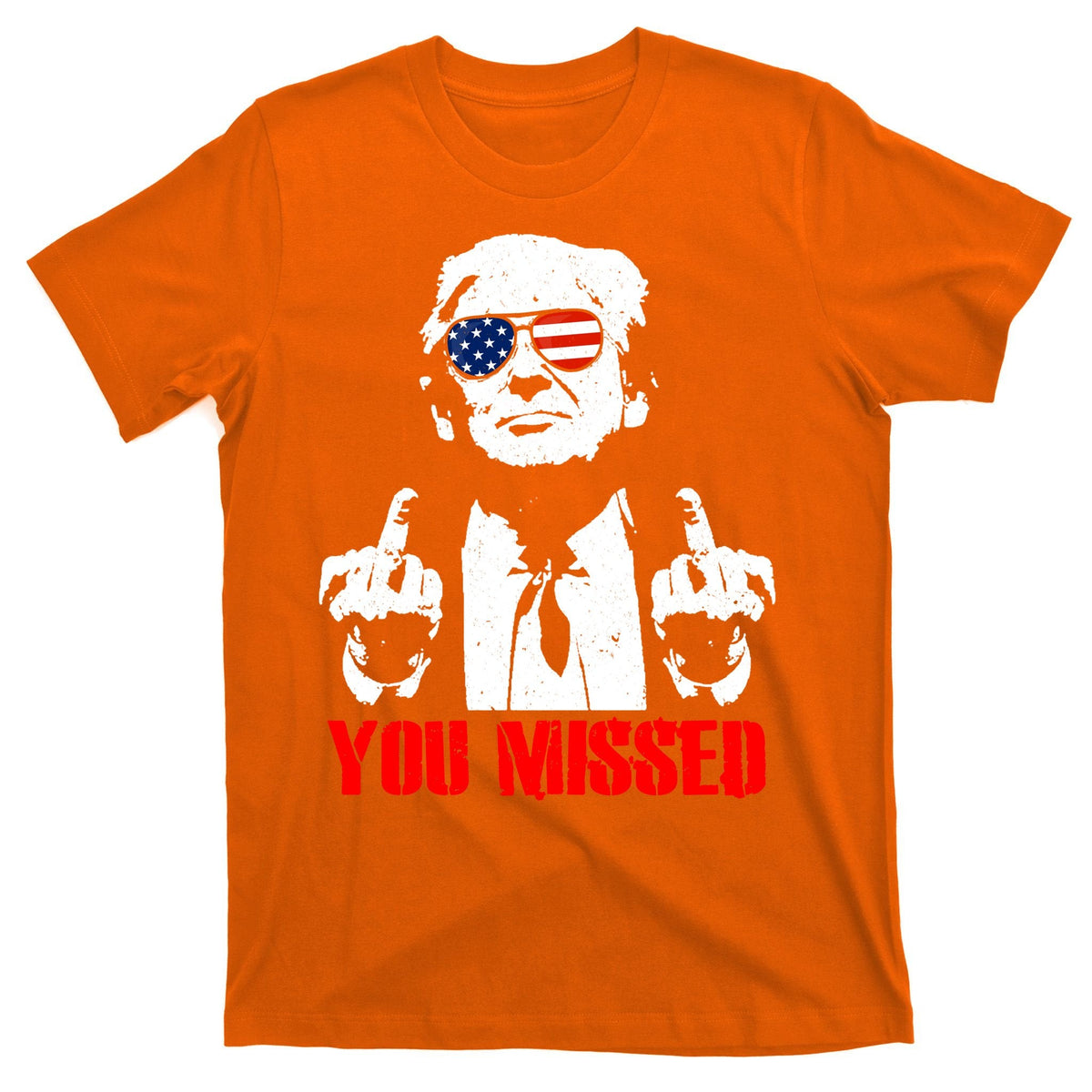 You Missed Middle Finger Trump 2024 Take America Back product image 3