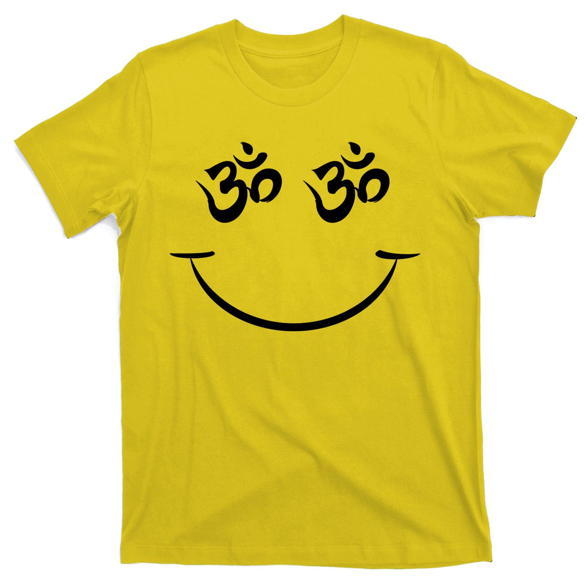 Zen Buddha Buddhist OM AUM Smiley T-Shirt product image 3